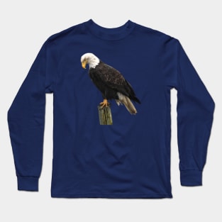 Eagle Ponders Long Sleeve T-Shirt